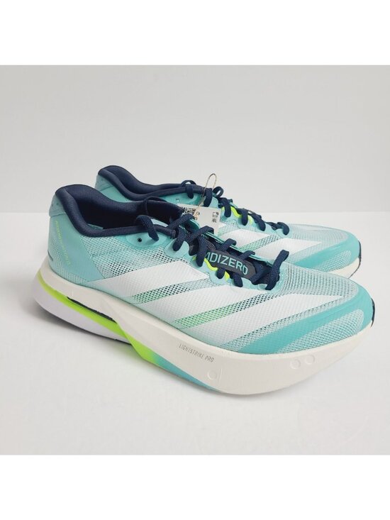 NEW Adidas Adizero Boston 13 Running Shoes JS4945 Size 9.5 Flash Aqua main image 5